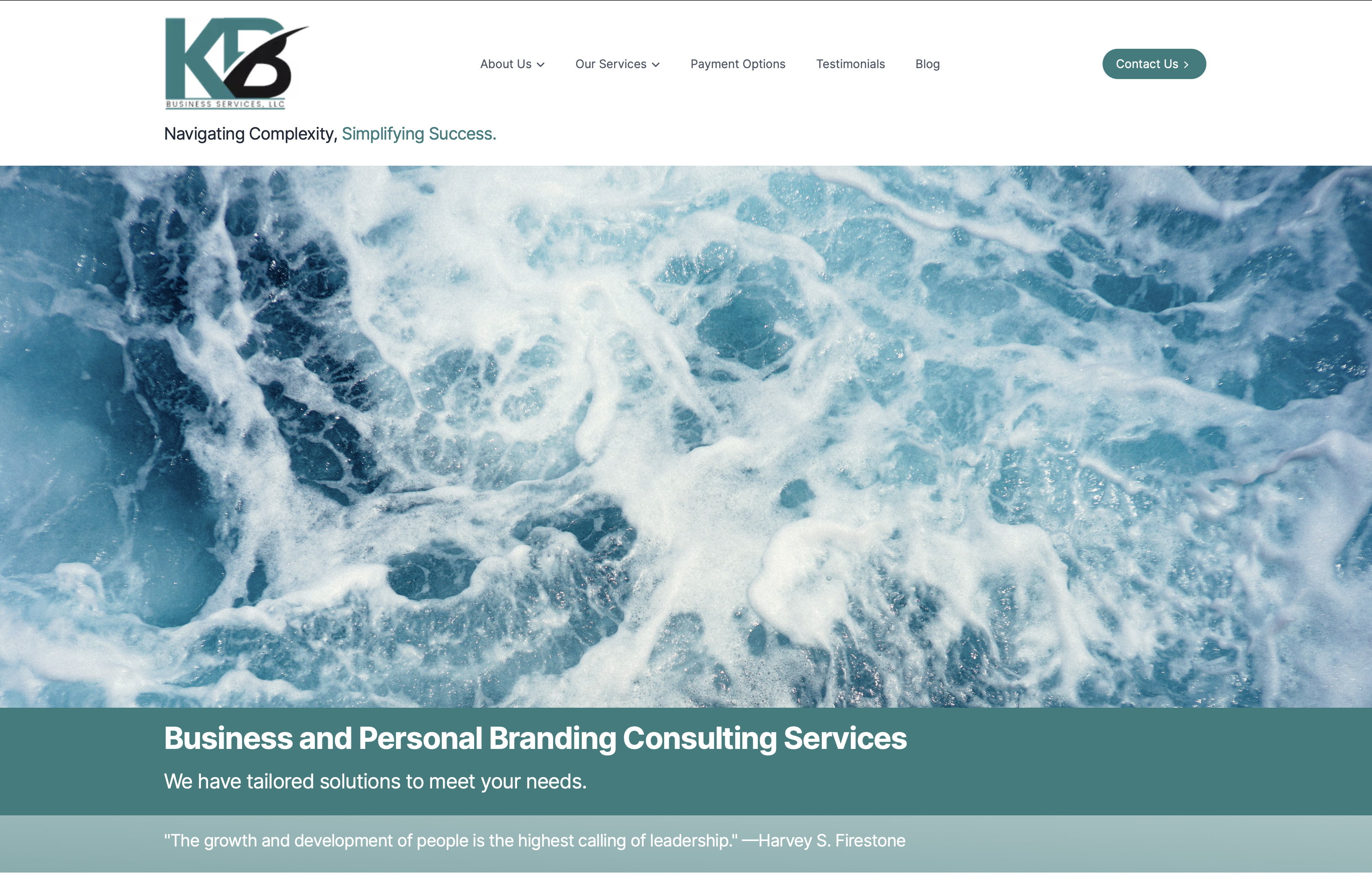 KB Business Services LLC Website